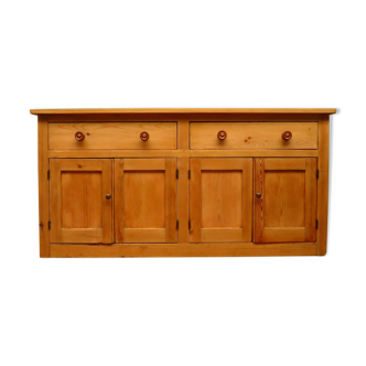 English victorian antique pine sideboard