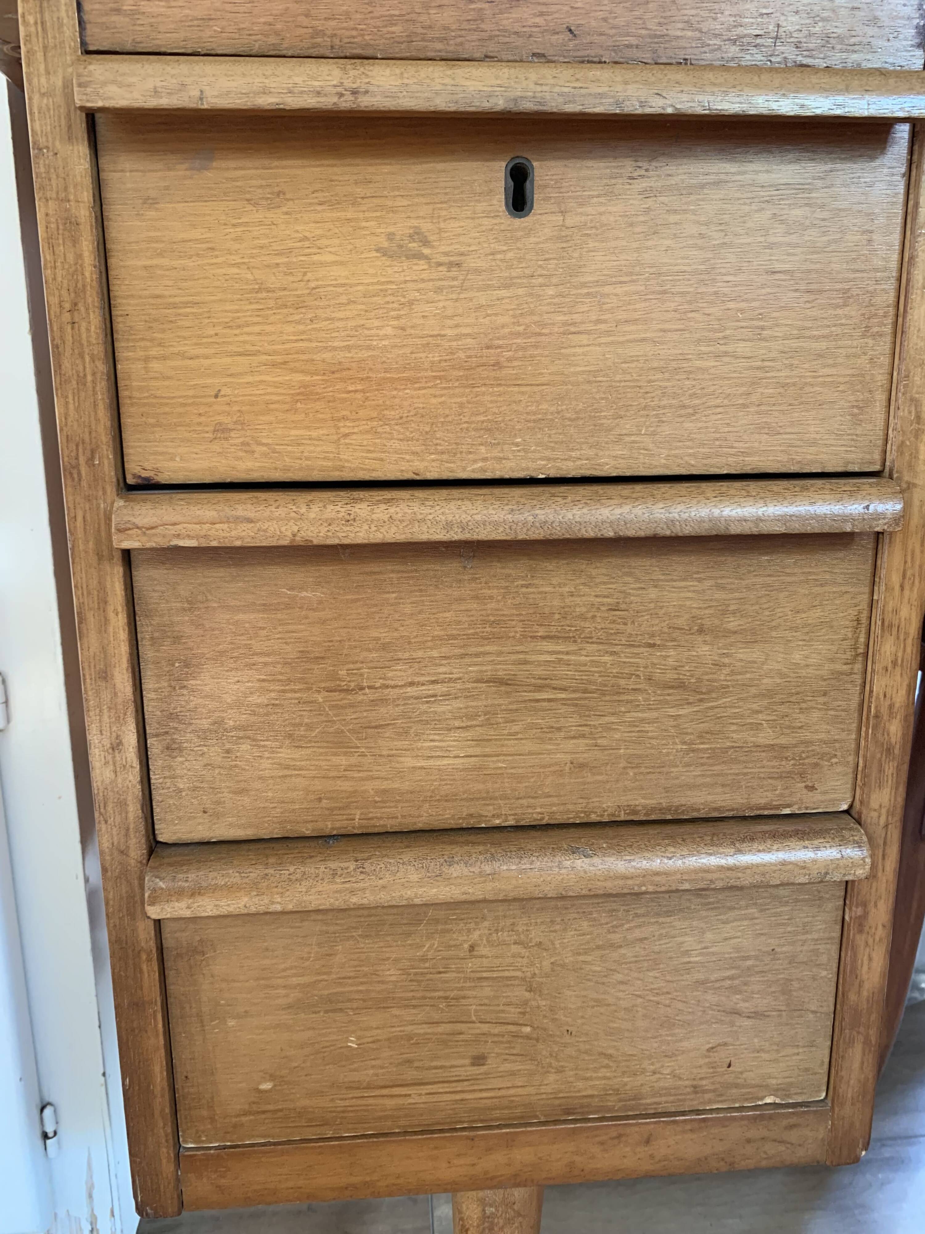 Vintage desk - 3 drawers
