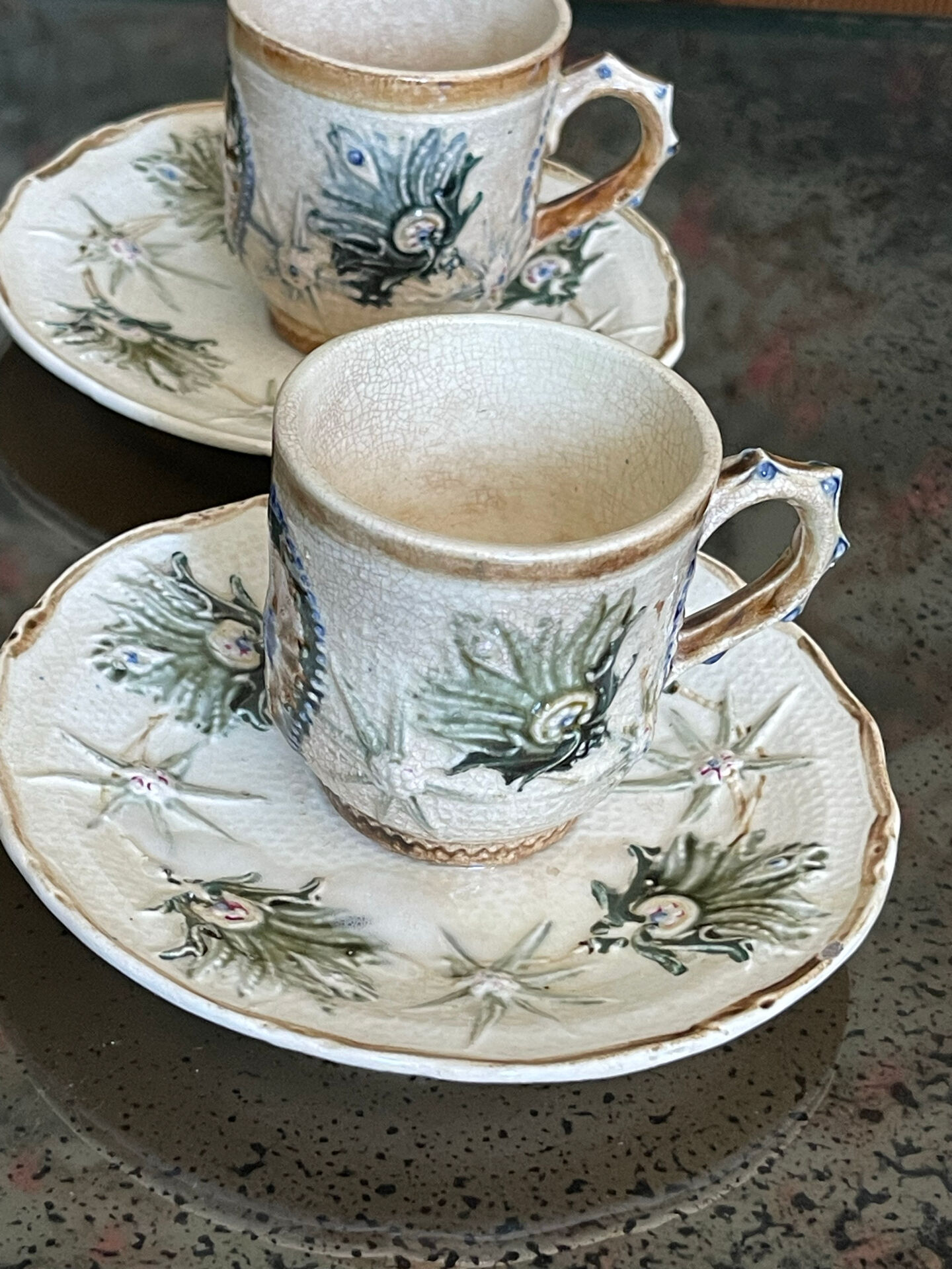 Tasses à café Wasmuël XIXeme