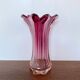 Pink vase of  Fratelli Toso - chambord