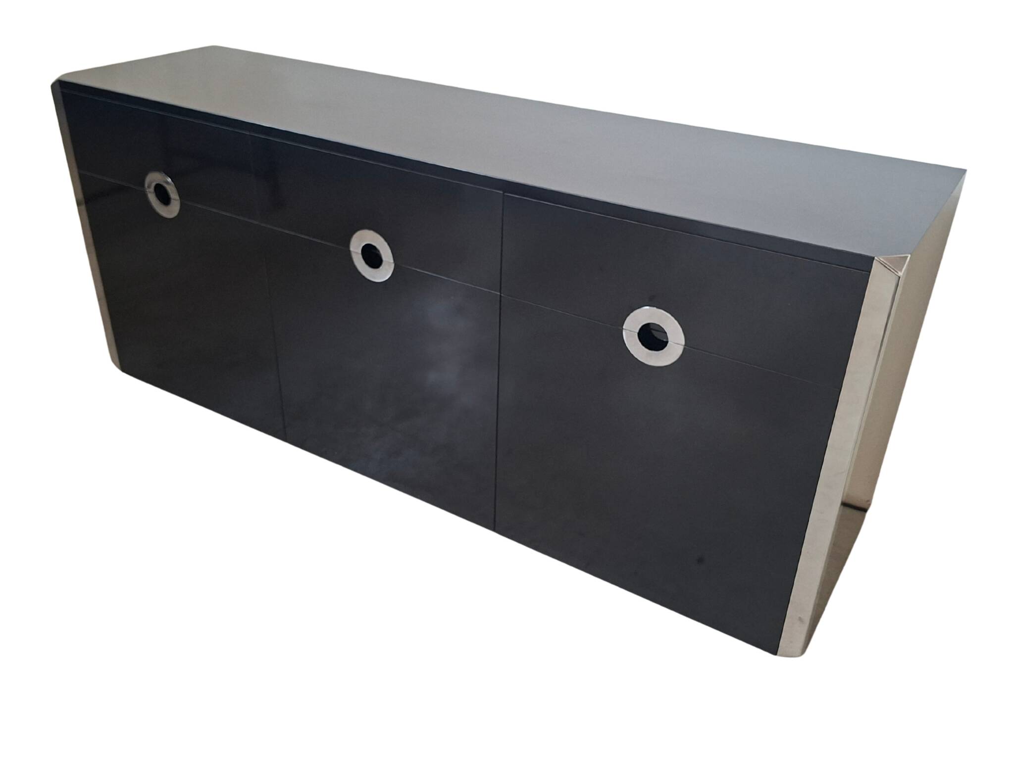 Iconica Credenza 3 Ante "Alveo" di Willy Rizzo per Mario Sabot – Design Ann
