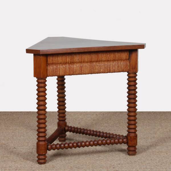 Side table / end table in the style of Charles Dudouyt, 1940