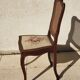 Antique Louis XV style chair in walnut