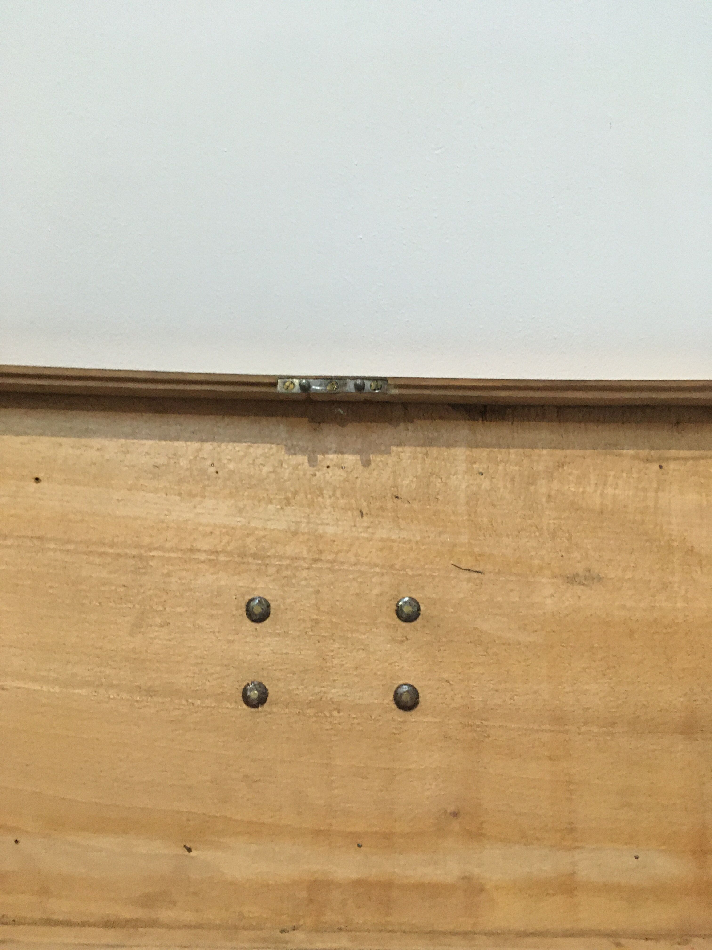 Old military travel box