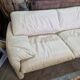 Maralunga White Leather Sofa By Vico Magistretti For Cassina, 1970s No. 2