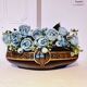Sarraguemines Porcelain Planter Numbered French Napoleon Style 19th Century