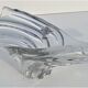 Bowl of fruit Vannes le Chatel Crystal, vintage, 50s, 60