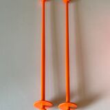 Orange plastic service vintage design orange 70 years
