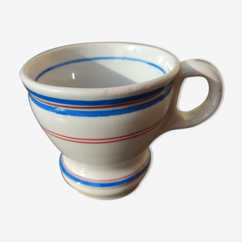 Tasse brûlot vintage en faïence