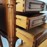 Pair of Louis XVI style bedside tables