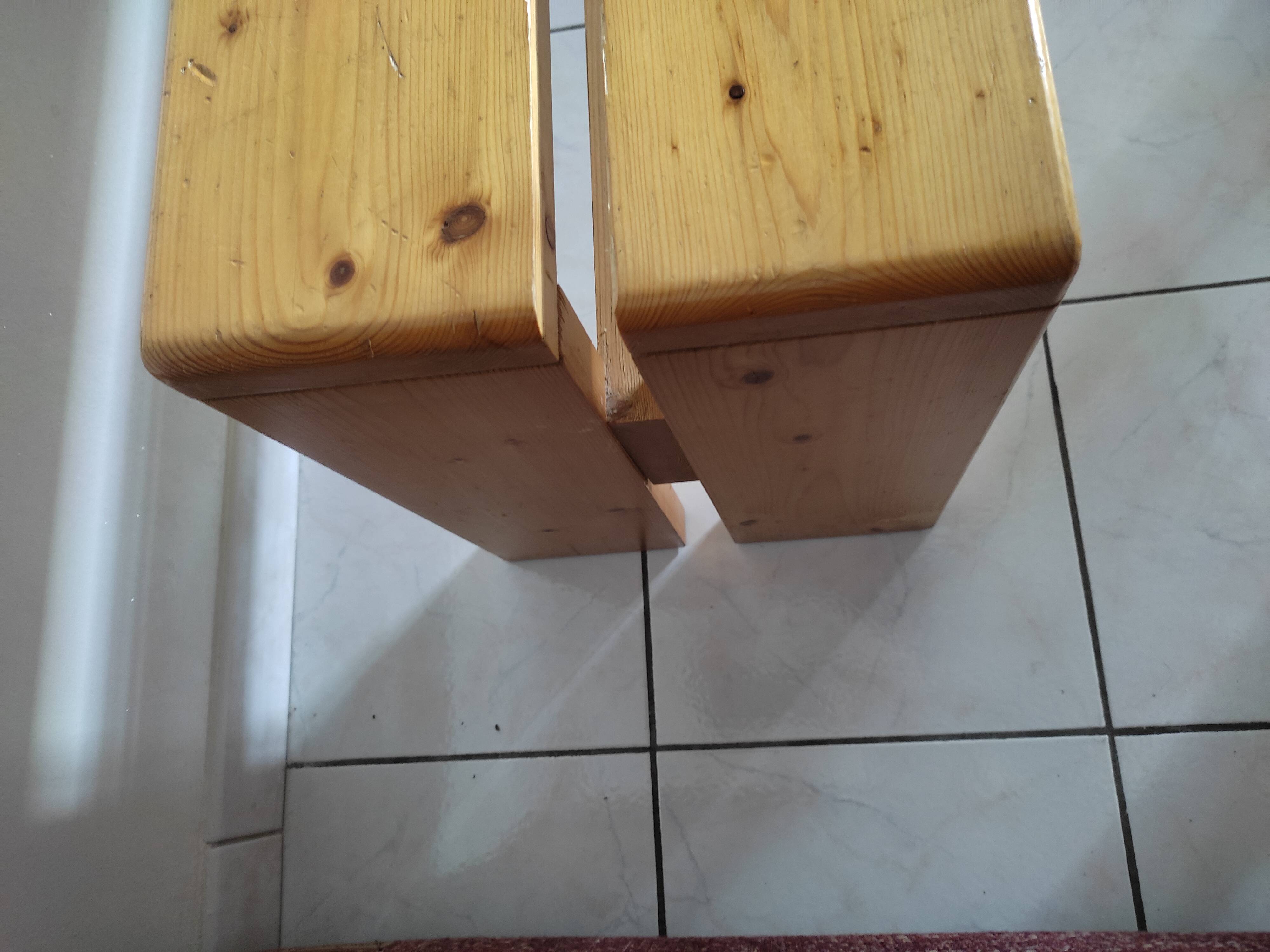 Charlotte Perriand bench for Les Arcs 1960