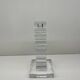 Crystal candlestick Saint-Louis – Design Jean Sala – Art Deco style –