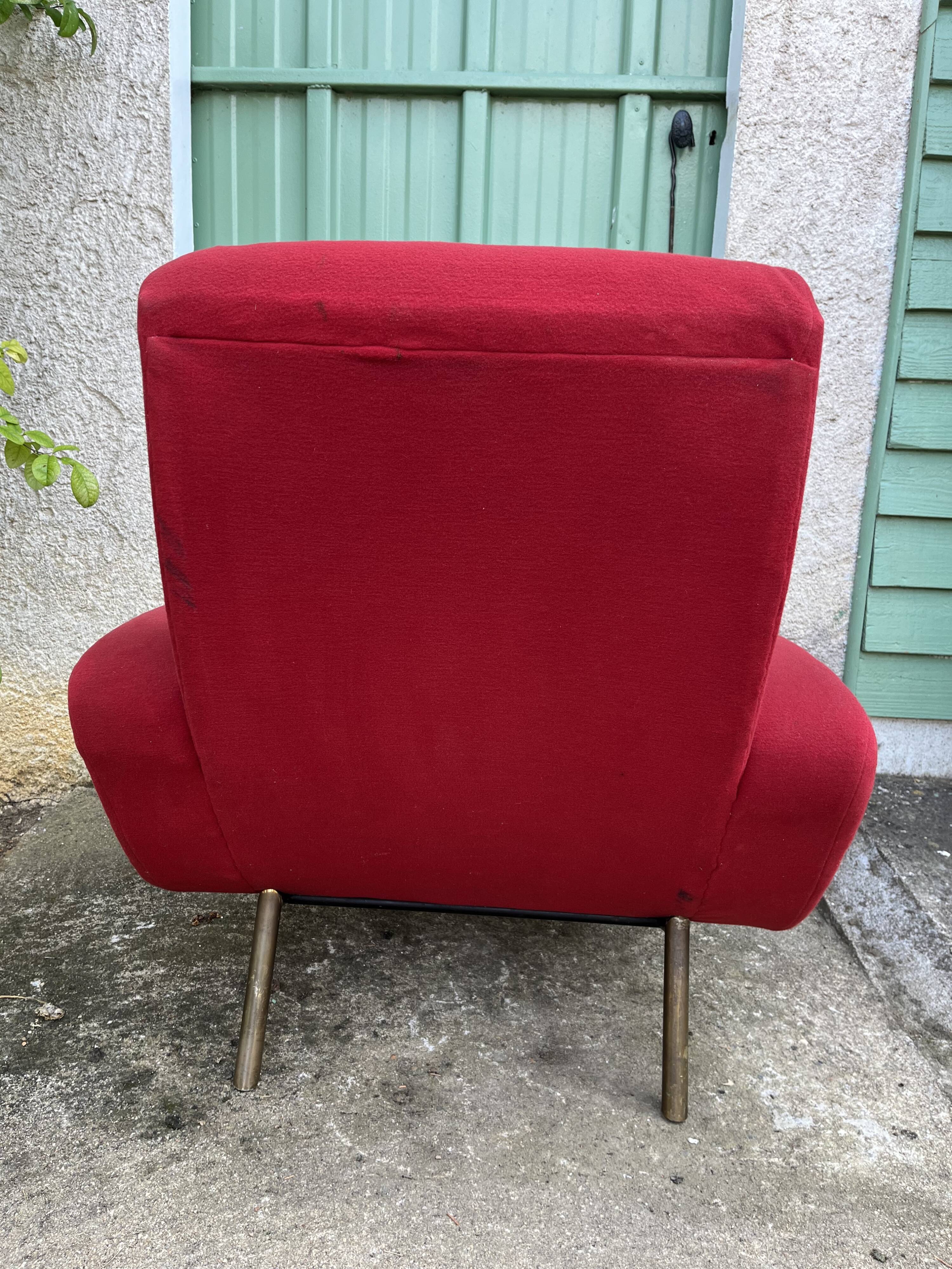 François Letourneur armchair for Maurice Mourra 1950 Vintage