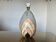 Art Deco style lamp in marble veneer and brass from the 70s