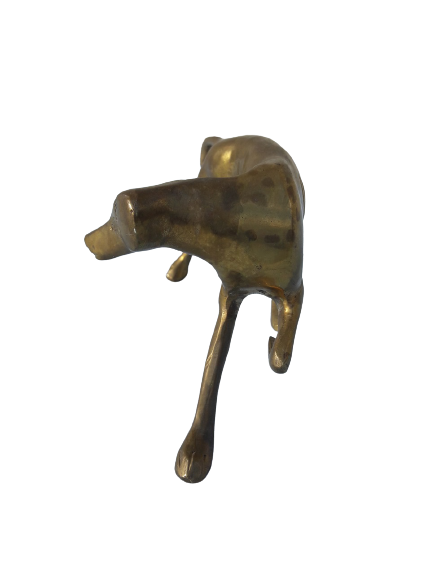 Brass dog