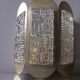 Pair of Scandinavian Midcentury wall lights in Crystal and Brass