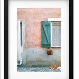 -Blue Shutters- Signed Art Photograph