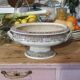 Antique English soup tureen on pedestal – Model "Clovis" – Late 19th century