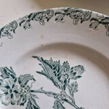 Set of 12 Saint Amand ironstone plates, Richelieu model