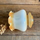 Opaline glass suspension globe