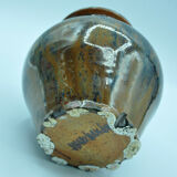 Flamed enamelled vase by Jacques Marchand the tourie collection 1
