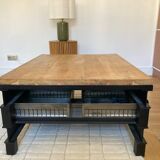 Industrial style coffee table
