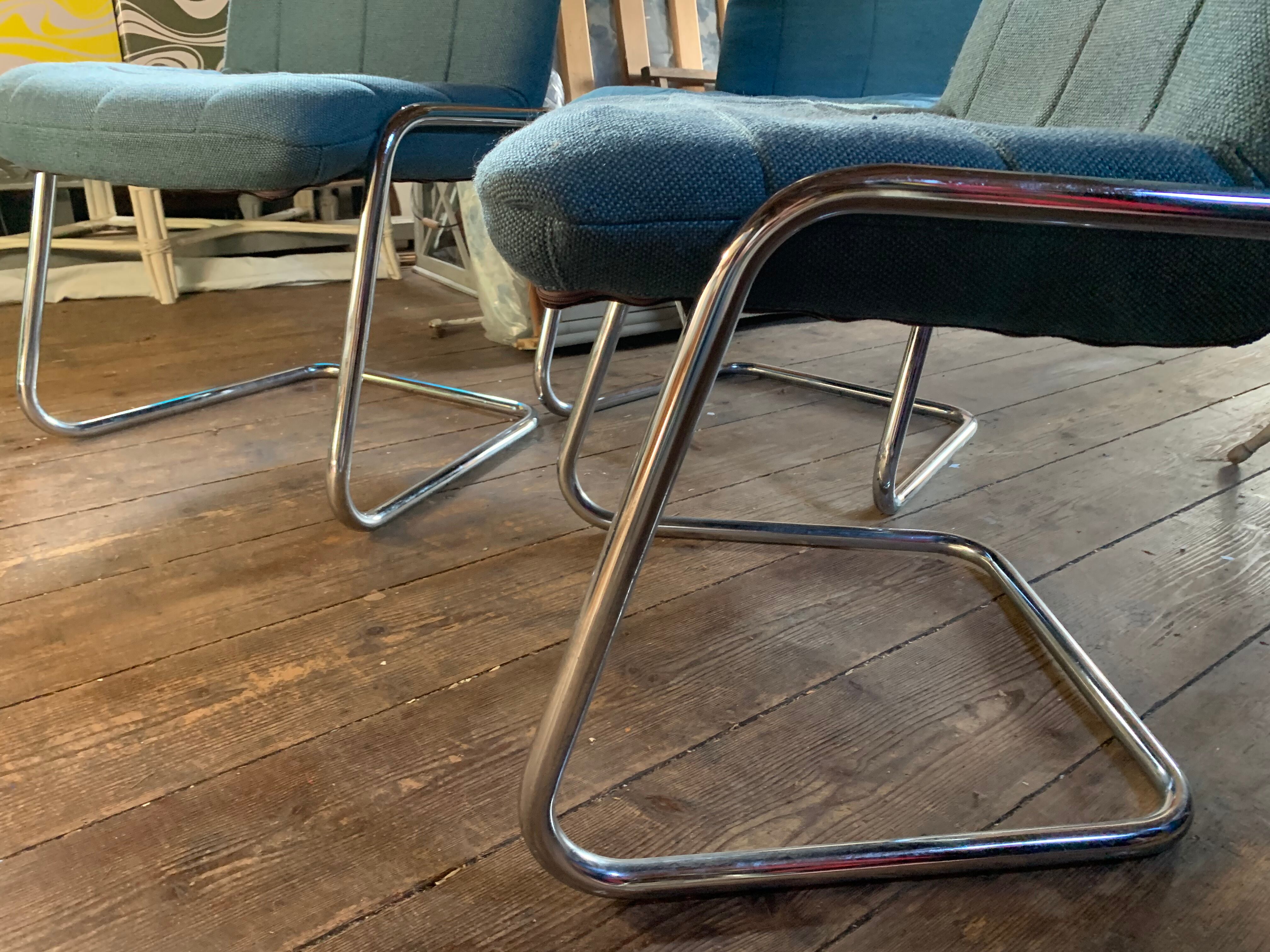 Chair Strom model of Yves Christin armchairs for Airbone, 70s