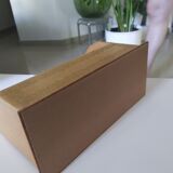 Leather mail holder