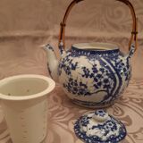 Tea set, 8 cups, fine porcelain from Japan, 40s/50s