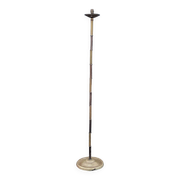 1950s floor lamp in brass with double gold and bronze patina