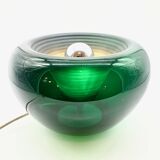 Lampe verte en verre de Murano, space age, 1970