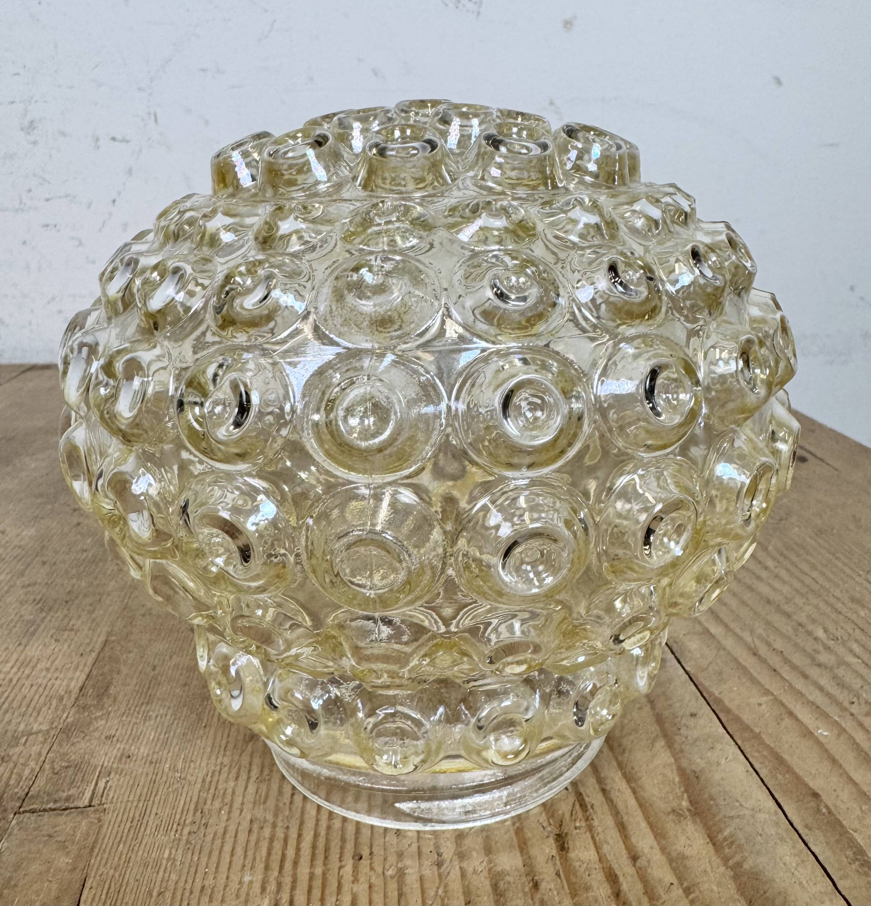Vintage White Porcelain Ceiling Light, 1970s