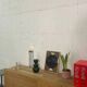 BTC Davey polished brass wall light