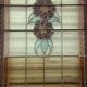 Separation of three Art Deco stained glass doors from the 1900s