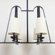 Wrought iron chandelier 1950-60
