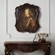 Antique Spanish portrait from the 17th century, Charles II of Spain