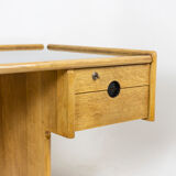 Oak desk, 1970s