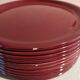 Vintage earthenware plates from Salins