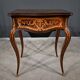 Rosewood and mahogany work table, Louis XV style, Napoleonic era