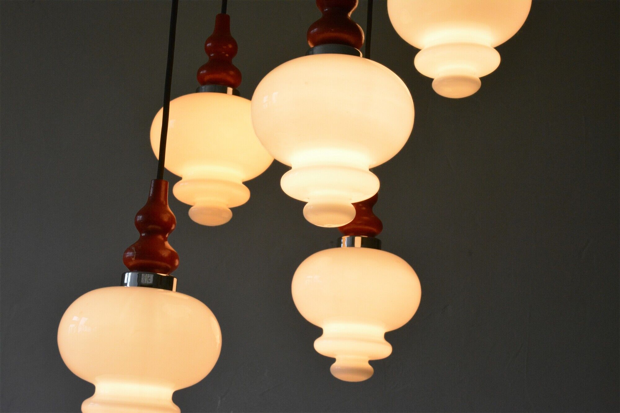 Cascade hanging lamp, 70s