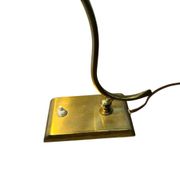 Vintage desk lamp in gilded brass / desk lamp / banker’s lamp