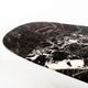 Vintage marble dining table with two extensions, Italy, 80's