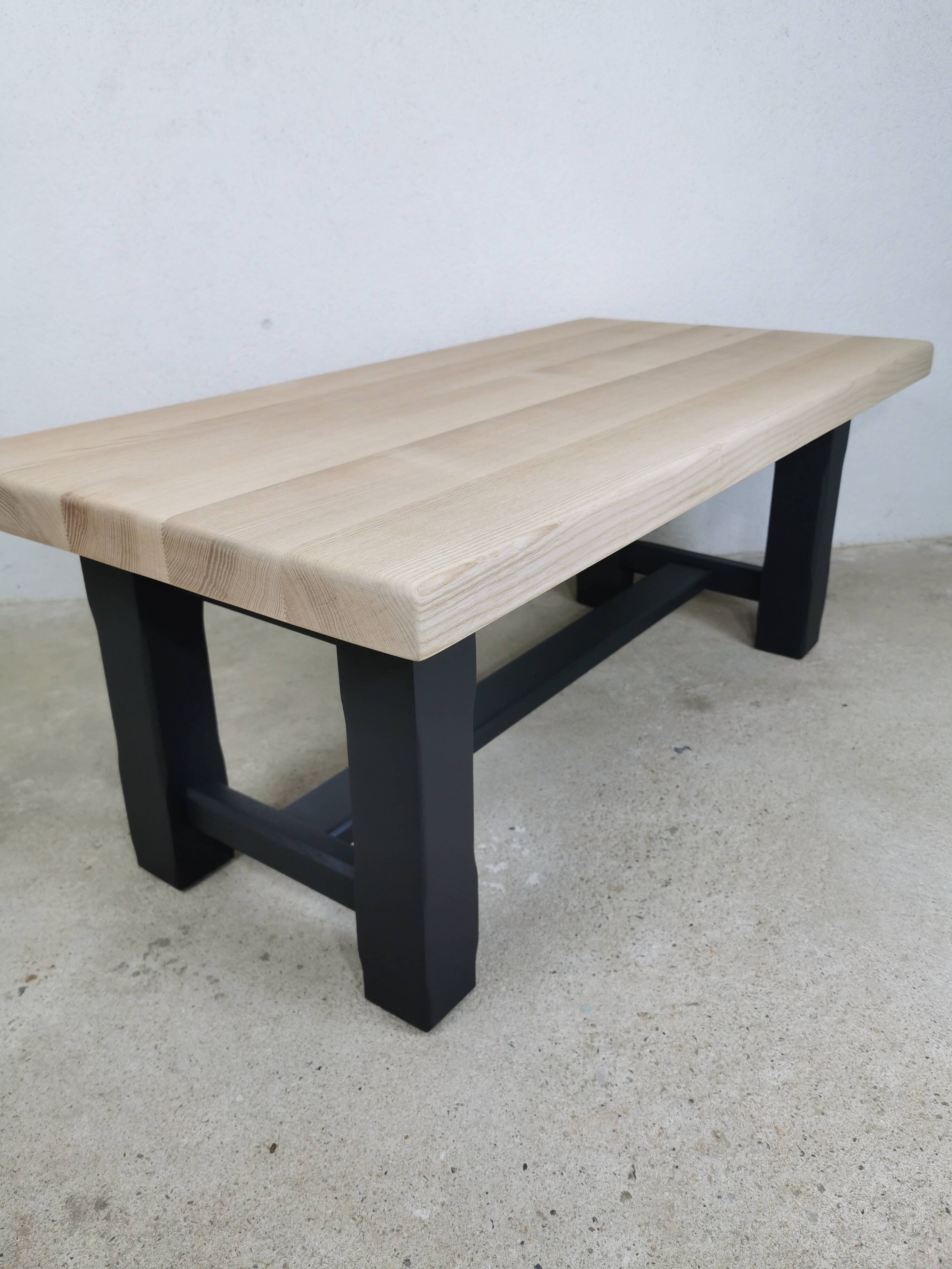 Renovated oak coffee table