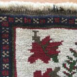 Carpet 48 x 45 in handmade wool