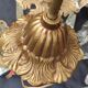 Old bronze chandelier/stamps and angel décor