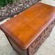 Commode en bois massif 3 tiroirs Louis XV