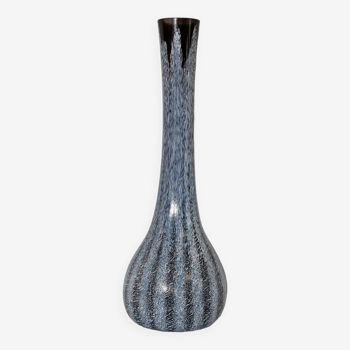 Vase jaspé en verre