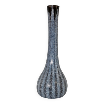 Vase jaspé en verre