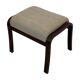 Repose-pieds vintage rétro ottoman pouf danois design Westnofa