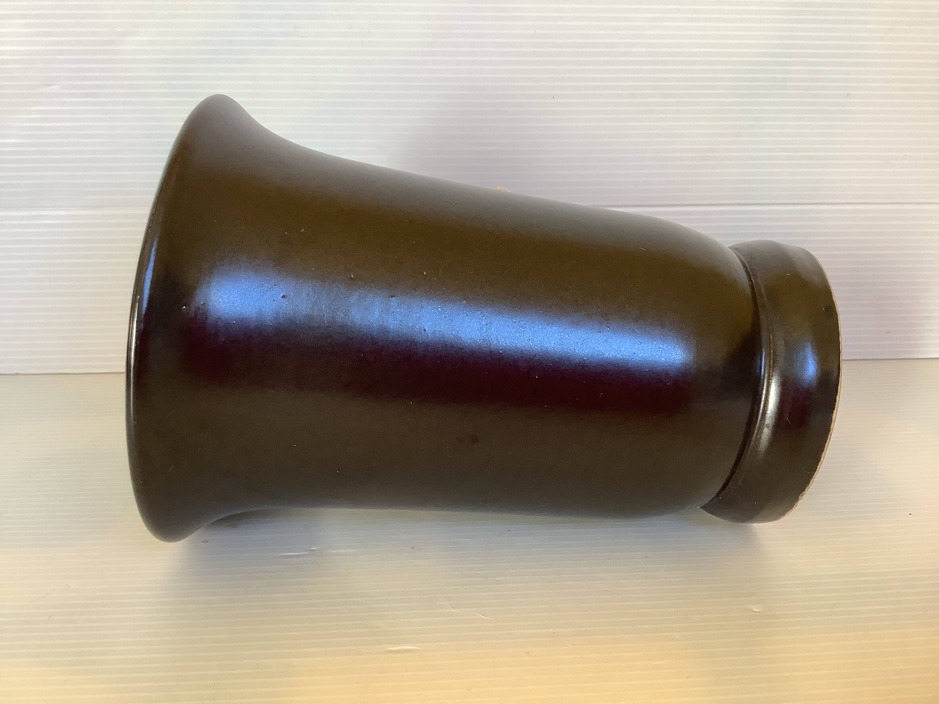 Vase noir keramik ES Emons et Söhne Germany